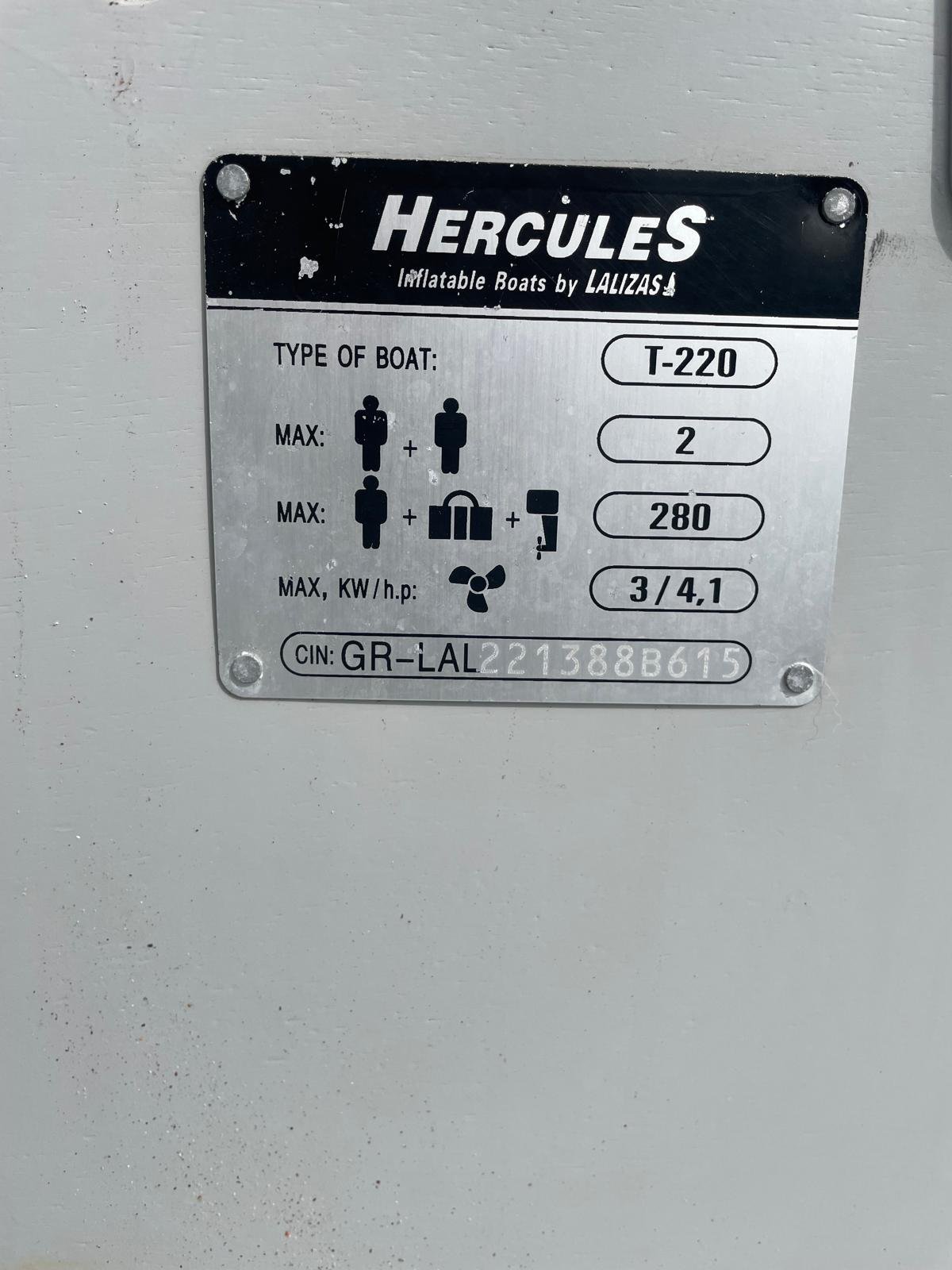 Tender Hercules 220